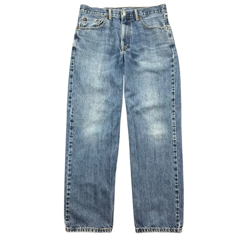 Levi's 550 Jeans Men's 34x32 (32x31) Blue Relaxed Fit Denim Medium Wash Y2K‎